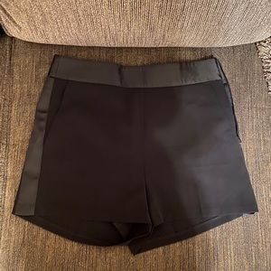Pleather High Waisted Shorts